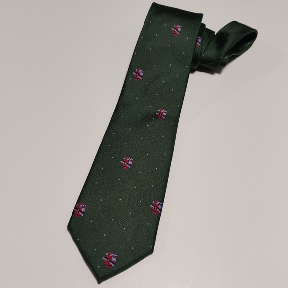 Stafford 100% Silk Santa Neck Tie - Picture 2 of 7